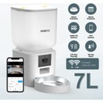 Whirtz Kameralı & Ses Kontrollü 7 Litre Akıllı Mama Kabı – Otomatik Besleme Çözümü - Uygulamadan Kontrollü - Görsel 2