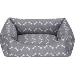 Pet Comfort Uniform Bone Gri-Beyaz Kedi ve Köpek Yatağı S 40X50CM Nrmsa