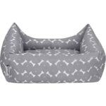 Pet Comfort Uniform Bone Gri-Beyaz Kedi ve Köpek Yatağı S 40X50CM Nrmsa - Görsel 3