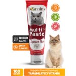 Bominy Kediler Için Multivitamin  ve Tüy Yumağı Önleyici Multivitamin Macun 100G