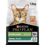 Pro Plan Renal Plus Sterilised,  Somonlu Kısırlaştırılmış Kedi Maması 1.5 Kg