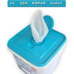 CoolClean %100 Doğal Evcil Hayvan Temizlik Mendili  - 400'LÜ Kova Paket - Görsel 2