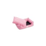 Pet Comfort Delta  Pembe Kedi ve Köpek Yatağı S 75x60cm - Görsel 2