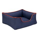 Pet Comfort Alpha  Kedi ve Köpek Yatağı Lacivert w Turuncu Biye S - Görsel 2