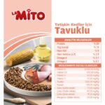 La Mito Adult Cat Tavuklu Yetişkin Kedi Maması 1kg x 10 Adet, Tüm Irklar İçin, Doğal, Şeker İçermez - Görsel 3