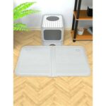 Genel Tedarik Kedi Köpek Tuvalet Mama Altı Matı Silikon - Görsel 2