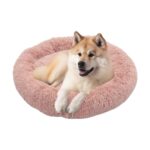Hatmer Home Fluffy Peluş Kedi Köpek Yatağı - Renk: Pembe