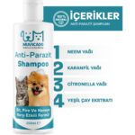 Muvicado Kedi Köpek Parazit Şampuanı Iç Dış Parazit Karşıtı Kuru Şampuan Bit Pire Parazit Kene Tüy Tarağı Tasması Ile Kullanıma Uygundur - Görsel 3