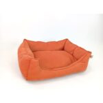 Patilinka Kedi Köpek Minderi – Turuncu Yumuşak Minder – Yatak - Görsel 2