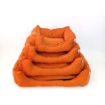 Patilinka Kedi Köpek Minderi – Turuncu Yumuşak Minder – Yatak - Görsel 4