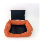 Patilinka Kedi Köpek Minderi – Turuncu Yumuşak Minder – Yatak - Görsel 5
