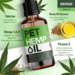 Pawgus Kenevir Yağ Kedi Köpek Sakinleştirici - Stress, Hiperaktivte, Artrit, Nöbet, ,uyku Takviyesi - Görsel 3