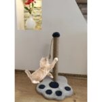 Rexon Kedi Tırmalama Tahtası Pati Modelli 50 cm Tırmalama Kedi Oyun Alanı Puf Başlıklı - Görsel 2