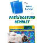 Havhav Serinletici Köpek Minderi 70×50 CM - 2 Jel Dahil Su Geçirmez ve Katlanabilir Kumaş - Görsel 2