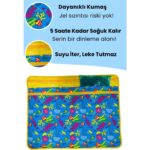 Havhav Serinletici Köpek Minderi 70×50 CM - 2 Jel Dahil Su Geçirmez ve Katlanabilir Kumaş - Görsel 5