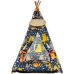 GOBYPET Yıkanabilir Kedi, Köpek Çadırı, Kedi Köpek Evi, Kolay Kurulabilir - Görsel 2