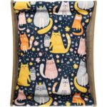 GOBYPET Ahşap Kedi Salıncağı, Sallanan Kedi- Köpek Yatağı,paspas Hediye - Görsel 4