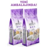 Nobilus Lavanta Kokulu 2'li Avantaj Paketi Koku Hapseden, Tozsuz,topaklanan Kedi Kumu 10 Lt x 2 Adet - Görsel 4