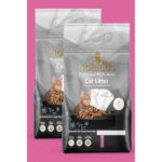 Nobilus Bebek Pudralı 2'li Avantaj Paketi Koku Hapseden, Tozsuz,topaklanan Kedi Kumu 10 Lt x 2 Adet - Görsel 5