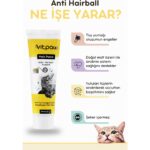 vitpaw Malt Paste 100 Gr.(KEDİLER İÇİN KUSMA VE TÜY YUMAĞI OLUŞUMU ÖNLEYİCİ MALT MACUN) Kedi Maltı - Görsel 2