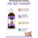 Vitpaw B Complex Damla 50 ml Kediler Için Tüy Dökülmesi Engelleyici, Deri ve Tüy Sağlığı Biotin Damla, Kedi vitamini - Görsel 2