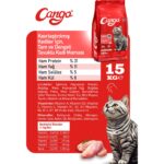 Cango Kısırlaştırılmış Steril Kedi Maması Tavuk Etli 15 kg - Görsel 3