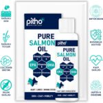 Pitho Pure Salmon Oil | %100 Saf Soğuk Sıkım Balık Yağı | Kedi ve Köpekler İçin Omega-3 Kaynağı 250 ML - Görsel 2