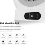 Xenon Smart Akıllı Otomatik Kameralı Kedi Tuvaleti Uv Sterilizasyonlu 72L Hacim 7L Kapasiteli Cat Cleaner X8623 - Görsel 5