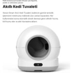 Xenon Smart Akıllı Otomatik Kedi Tuvaleti Paslanmaz Çelik Kaseli Mama Kabı Çelik Hazneli Su Pınarı ve Filtre 4'lü Pet Seti - Görsel 3