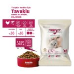 BonaCibo Adult Cat Tavuklu Yetişkin Kedi Maması 100 gr x 5 Adet, Tüm Irklar Için, Doğal, Şeker Içermez - Görsel 2