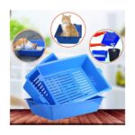 Hayke 3 Katlı Elekli Kedi Tuvaleti - Kolay Temizlenebilir Kum Kabı - Görsel 3