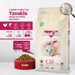 BonaCibo Adult Cat Tavuklu Yetişkin Kedi Maması 5 Kg, Tüm Irklar Için, Doğal, Şeker Içermez