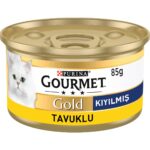 Gourmet Gold Kıyılmış Tavuklu Konserve Yetişkin Kedi Maması 24 x 85 G - Görsel 2