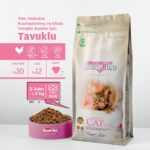 BonaCibo Adult Cat Kısırlaştırılmış Yetişkin Kedi Maması 2 kg x 2 Adet, Tüm Irklar Için, Doğal, Şeker Içermez - Görsel 2