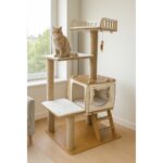 Pati Homes Pro Katlı Kedi Oyun Evi Xl Yataklı - Kedi Tırmalaması