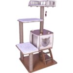 Pati Homes Pro Katlı Kedi Oyun Evi Xl Yataklı - Kedi Tırmalaması - Görsel 4