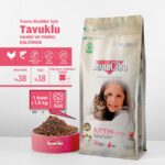 BonaCibo Kitten Tavuklu ve Balıklı Yavru Kedi Maması, 1,5 Kg, Tüm Irklar Için, Doğal, Şeker Içermez - Görsel 2