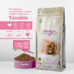 BonaCibo Adult Cat Kısırlaştırılmış Yetişkin Kedi Maması 2 kg x 7 Adet, Tüm Irklar Için, Doğal, Şeker Içermez