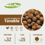 Micho Adult Cat Tavuklu Yetişkin Kedi Maması 1,5 kg x 10 Adet, Tüm Irklar Için, Doğal, Şeker Içermez - Görsel 4