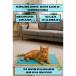 Pugalo Thermo Mat Hem Soğuk Hem Sıcak Kullanılabilen 2si1 Arada Kedi & Köpek Minderi 40X60CM - Görsel 2