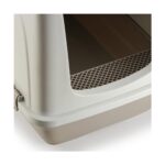 Milo Büyük Kapalı Kedi Tuvaleti Gri - Görsel 2