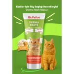 BioFeline Kediler İçin Derma Malt Macun – Tüy Sağlığı Destekleyici 100g
