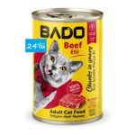 Bado Yetişkin Yaş Kedi Maması Etli Biftekli 400GR 36'lı - Görsel 2