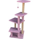 Nursoft Katlı Büyük Boy Kedi Tırmalama Tahtası Jüt Ipli Welsoft Kumaşlı Oyun Alanı - Görsel 4