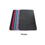 Petscape Elekli Kedi Tuvalet Önü Paspası Kedi Kumu Paspası Gri - 60x42cm Sert Plastik - Görsel 2