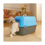 GND Pet Tam Açılır Lüx Kapalı Kedi Tuvaleti Kürek Hediyeli Karışık Renk 52X37X48 cm