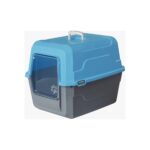 GND Pet Tam Açılır Lüx Kapalı Kedi Tuvaleti Kürek Hediyeli Karışık Renk 52X37X48 cm - Görsel 3