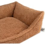 Purrfect Works CornerBed Brown Sugar Ortopedik Kedi Ve Köpek Yatağı - Görsel 4