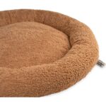 Purrfect Works CircleBed Brown Sugar Ortopedik Kedi Ve Köpek Yatağı - Görsel 3