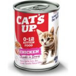 Cat's Up Cats Up Yaş Yavru Kedi Maması Tavuklu 415GR 24LÜ - Görsel 2